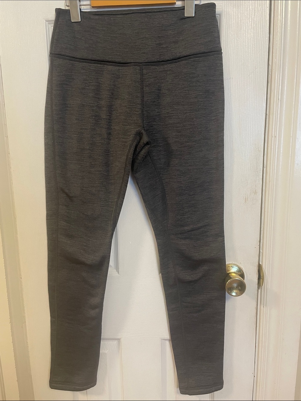 Joe Fresh Active Heather Grey Fleece Lined Leggings Women’s M